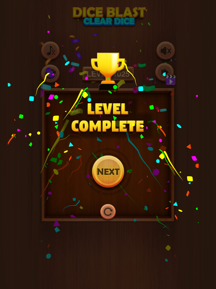 Dice Blast - Clear Dice Puzzle