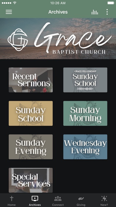 Grace Baptist Church - OS Screenshot