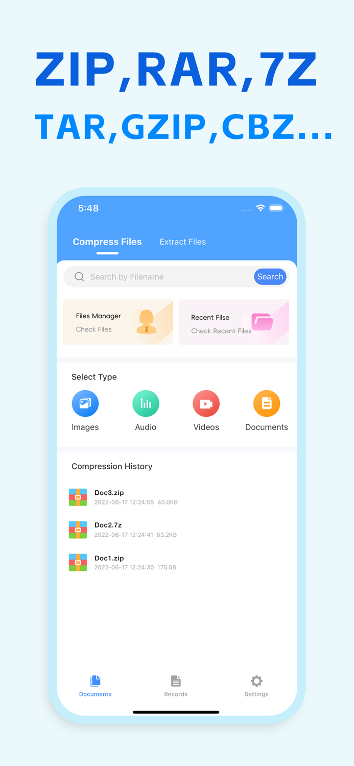 Unzip Master - ZIPandRARand7z