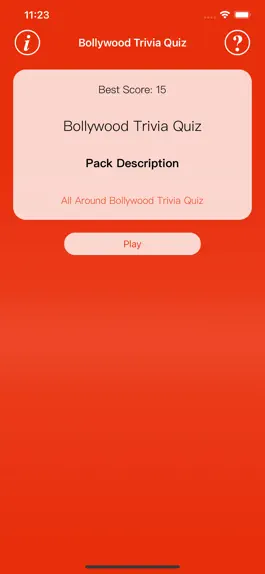 Game screenshot Bollywood Quiz Trivia apk