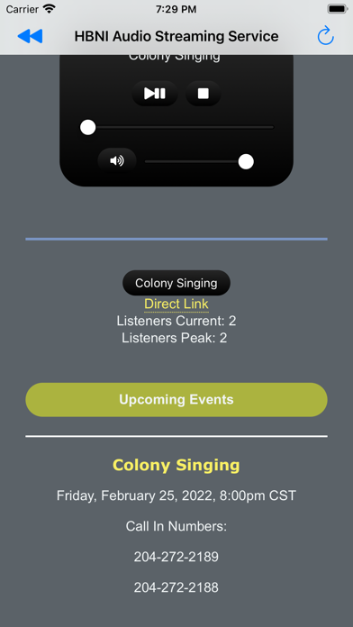 HBNI Audio Streaming Screenshot 2 - AppWisp.com HBNI Audio Streaming Screenshot 2 - AppWisp.com