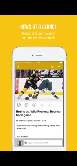 Game screenshot Boston Hockey News hack