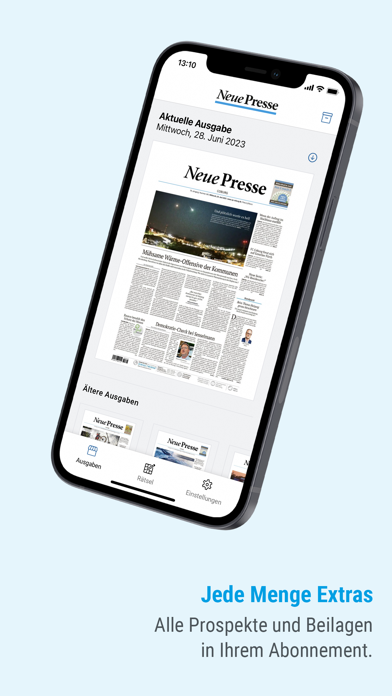Neue Presse Coburg E-Paper Screenshot