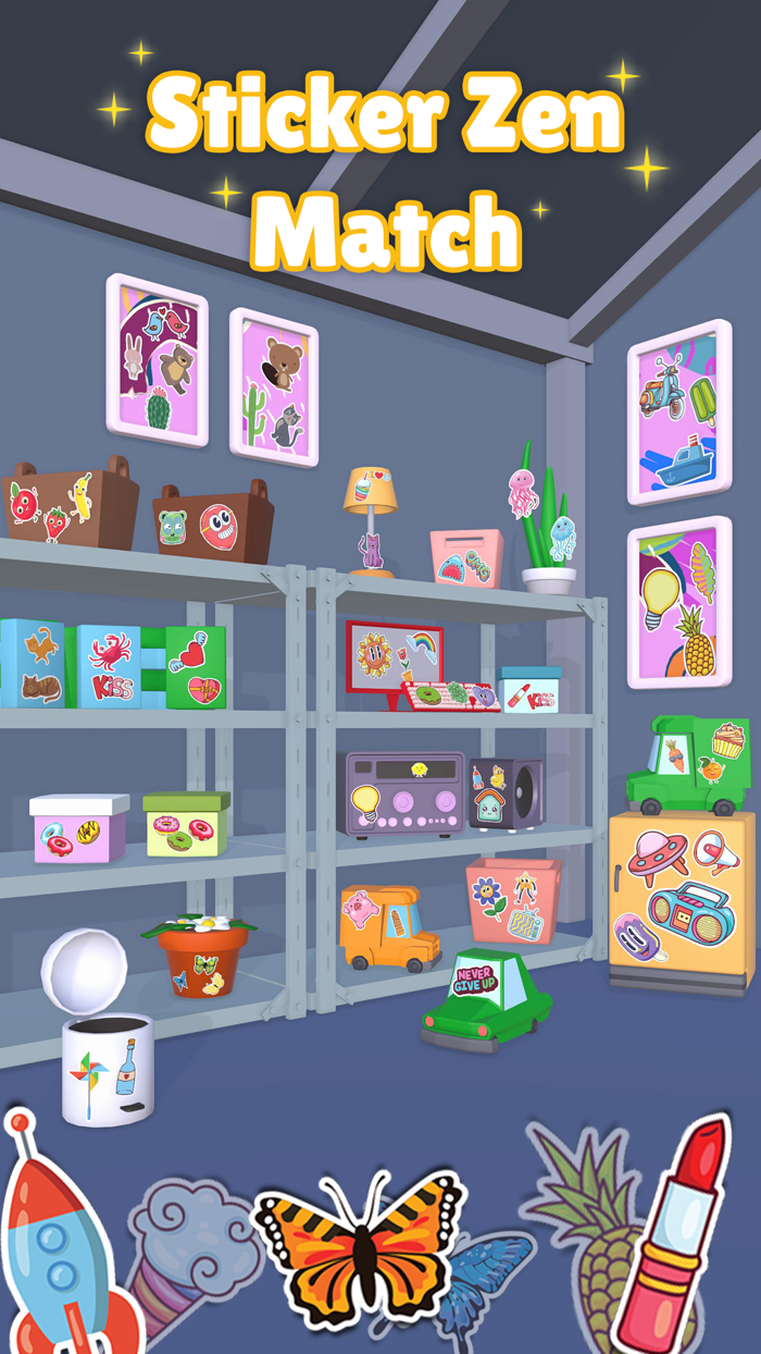 Sticker Zen Match