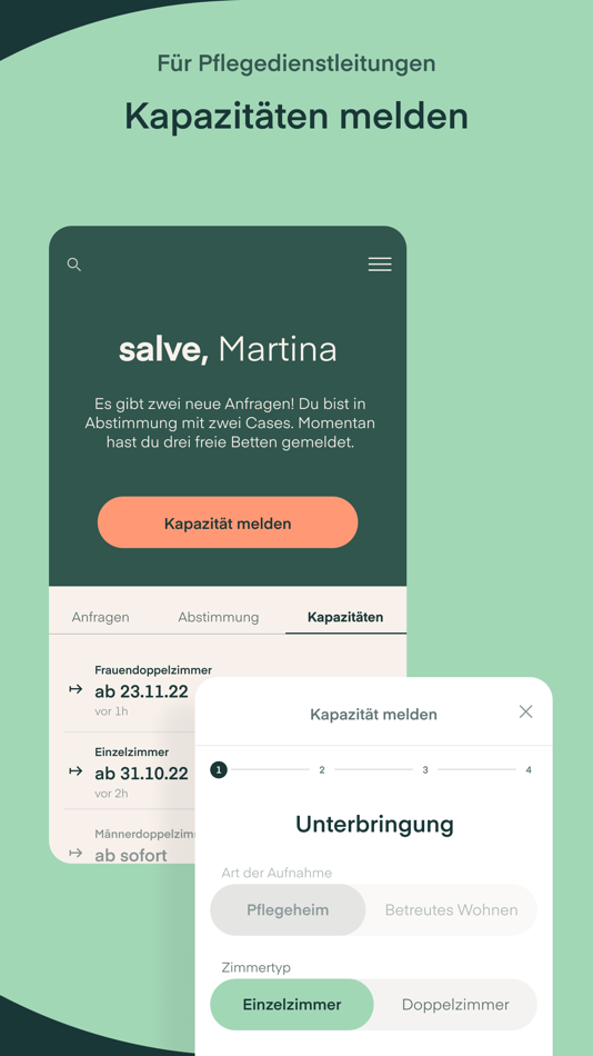 #8. salve (iOS) Podle: connexia - Gesellschaft für Gesundheit und Pflege gem. GmbH