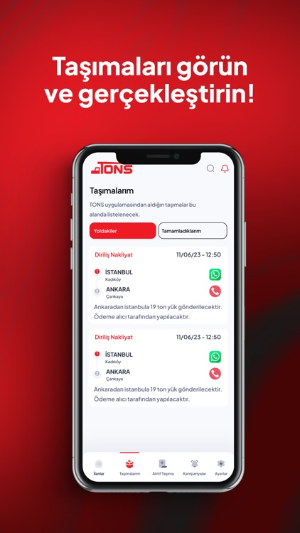 TONS Sürücü screenshot-3