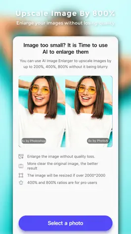 Game screenshot PhotoAI - AI Photo Enhancer apk