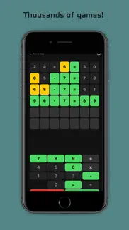 mathicle - unlimited puzzles iphone screenshot 2