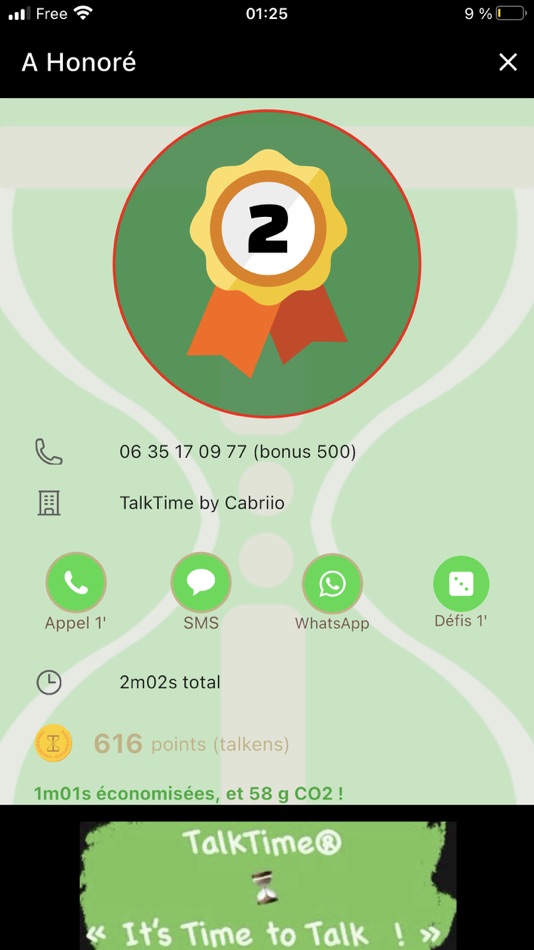 #5. TALKTIME: Automatic Meetings! (iOS) 由: Sebastien Grember