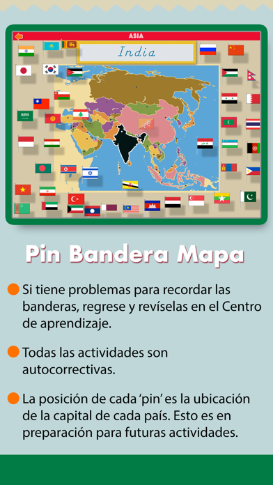 Geografía Montessori 3+ Screenshot