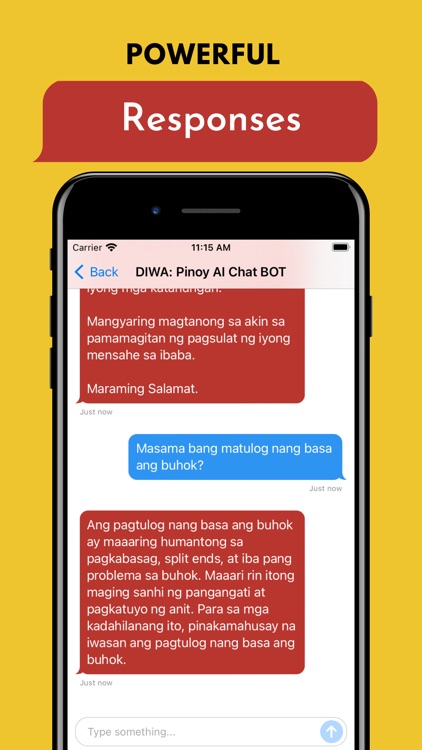 DIWA: Pinoy AI Chat BOT screenshot-4