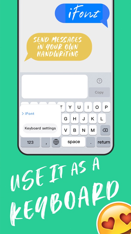 #3. iFont-Get Your Own Handwriting (iOS) 来自: Guizhou Taohejin E-commerce Co., Ltd