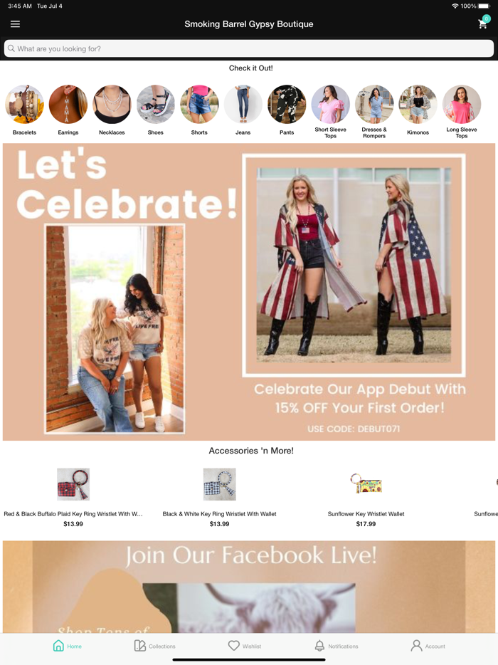 Smoking Barrel Gypsy Boutique