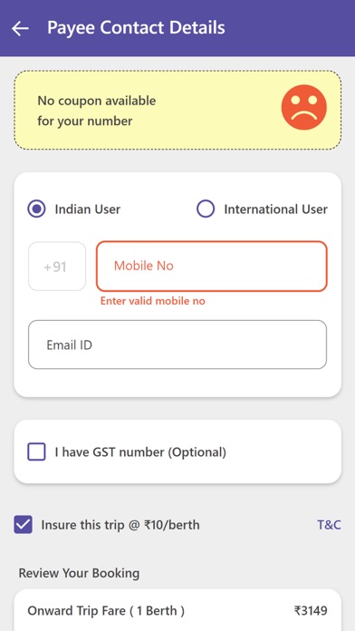 Shrinath Travel Agency Pvt Ltd Screenshot