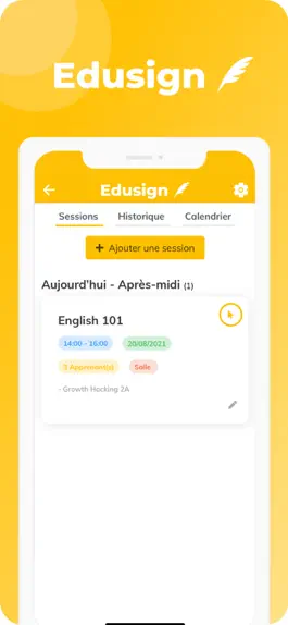 Game screenshot Edusign Intervenant mod apk
