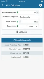 financial calculators - all in iphone screenshot 4