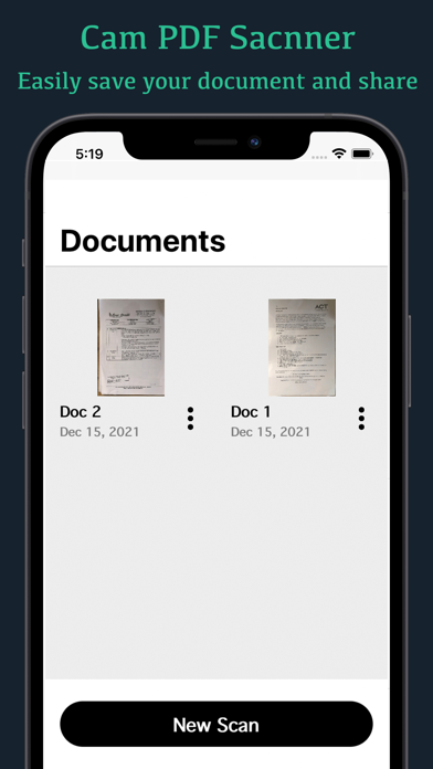 Cam PDF Scanner Screenshot