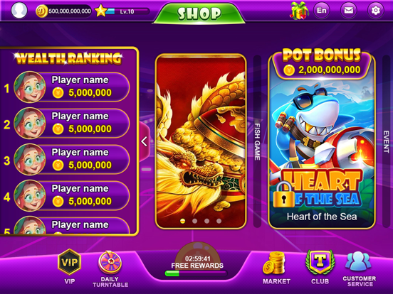 Fish Slots-Arcade Fishing Game iPad screenshot