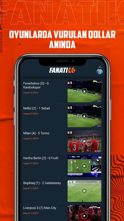 Fanatik.az: football news screenshot-3