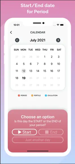 Game screenshot Period Tracker for Women apk