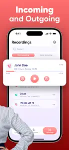 Call Recorder, Rec Voice App screenshot #2 for iPhone