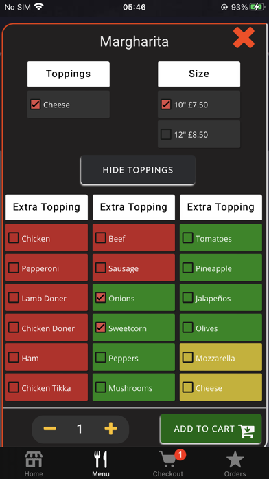 Filton Kebab Pizza Screenshot