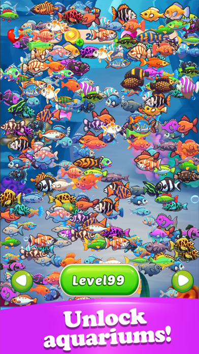 Aquarium Match 3:Ocean Party Screenshot
