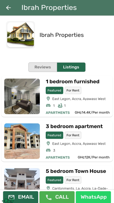 JaraVilla Ghana - Real Estate Screenshot