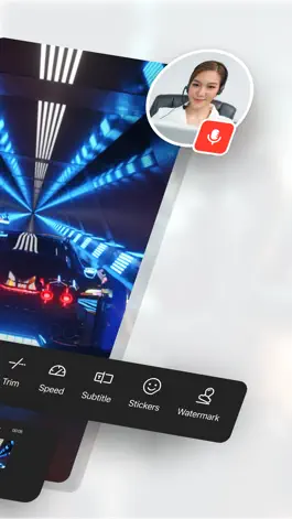 Game screenshot Reaction Cam: Edit Videos apk
