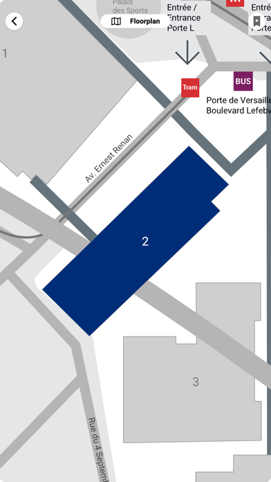 Texcare Forum France Navigator Screenshot