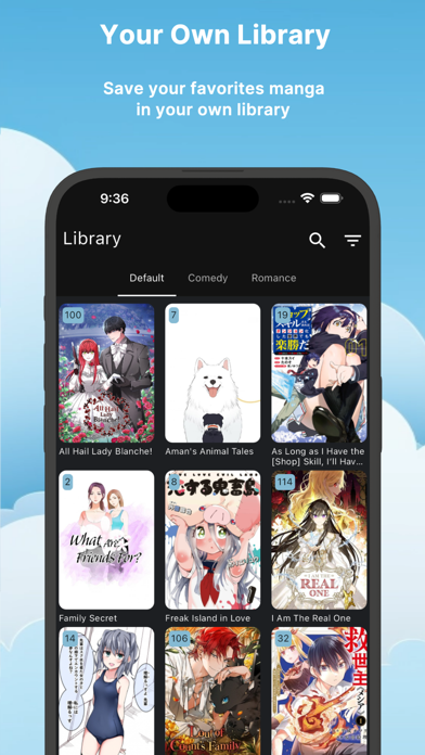 Shimoe Manga Reader Screenshot