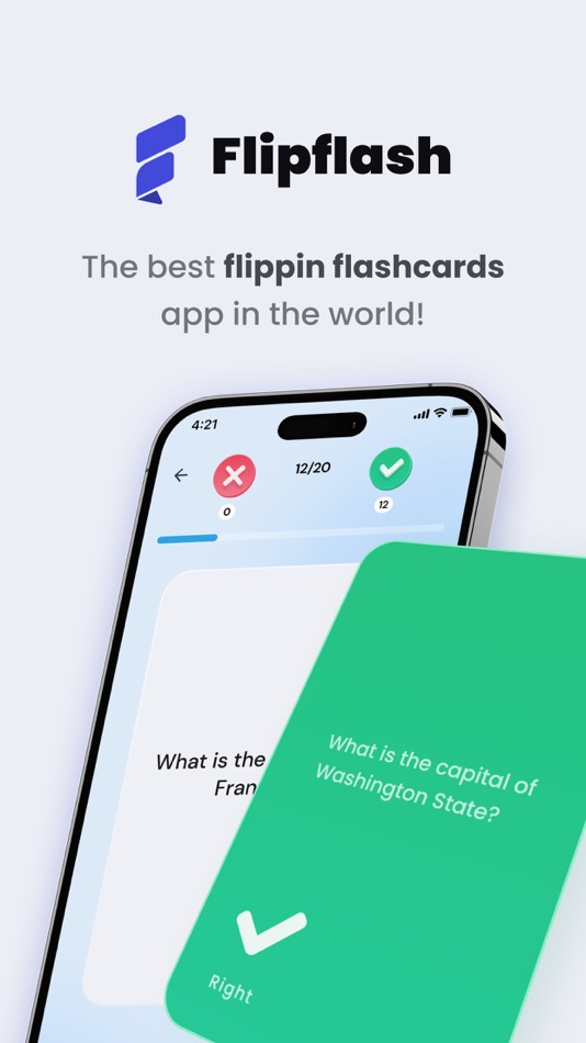 #1. FlipFlash - Study Flashcards (iOS) 由: Arimus