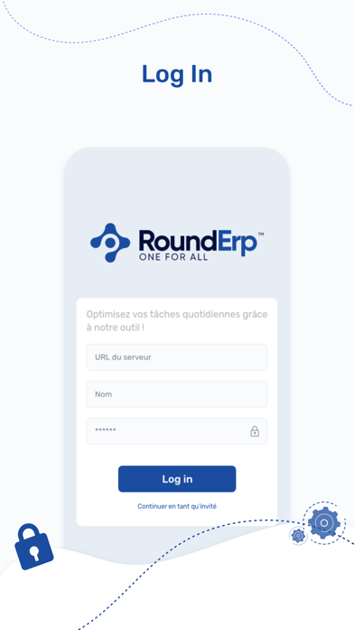 RoundERP Screenshot