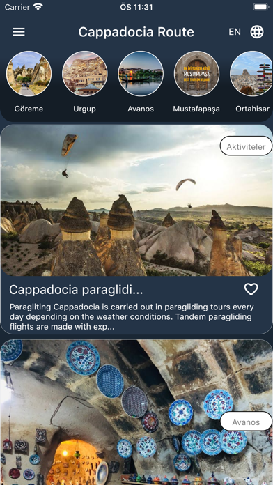 Cappadocia Route Screenshot
