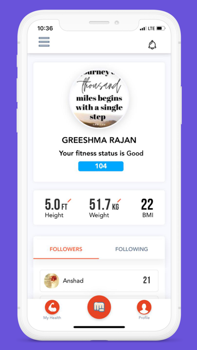 Health Domain Screenshot