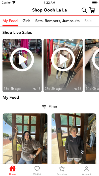 Shop Oooh La La Screenshot