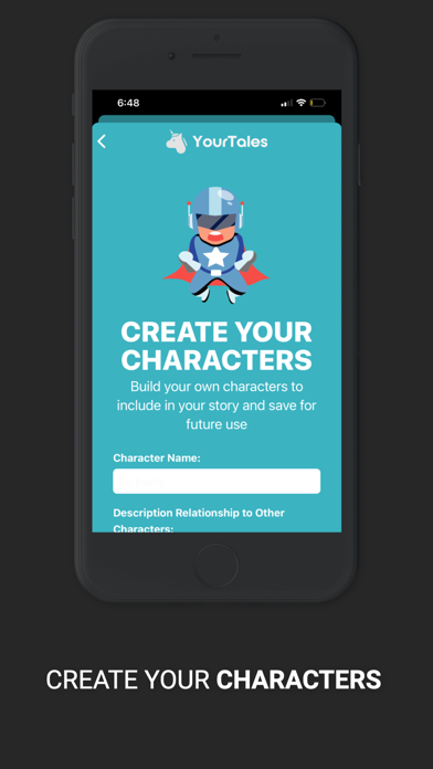 Your Tales: AI Bedtime Stories Screenshot