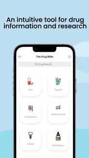 drug bible: rx & otc guide iphone screenshot 1