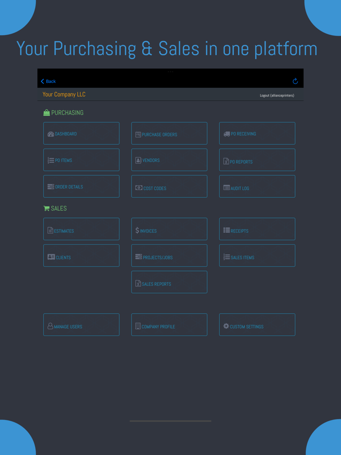 Purchase Order Builder