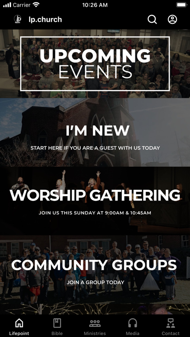 lp.church Screenshot