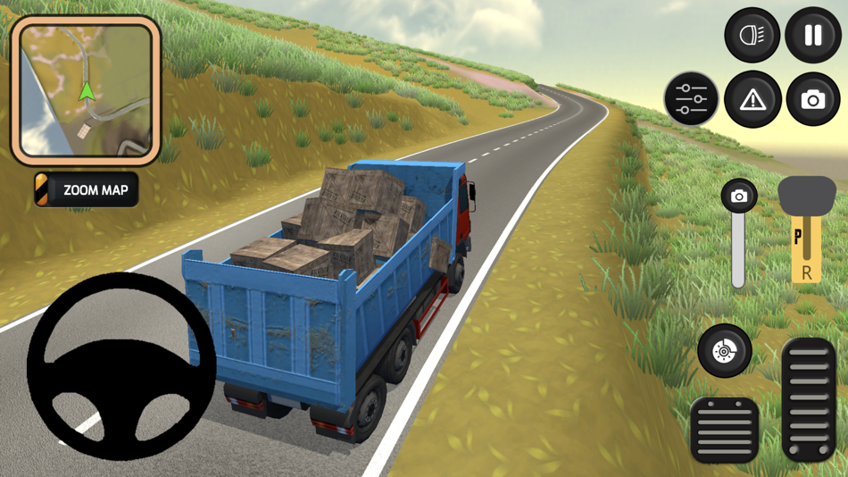 #1. Truck Dangerous Road Simulator (iOS) Podle: Ahmet Arsoy