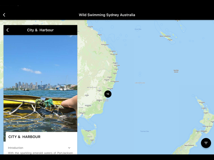 Wild Swimming Sydney Australia