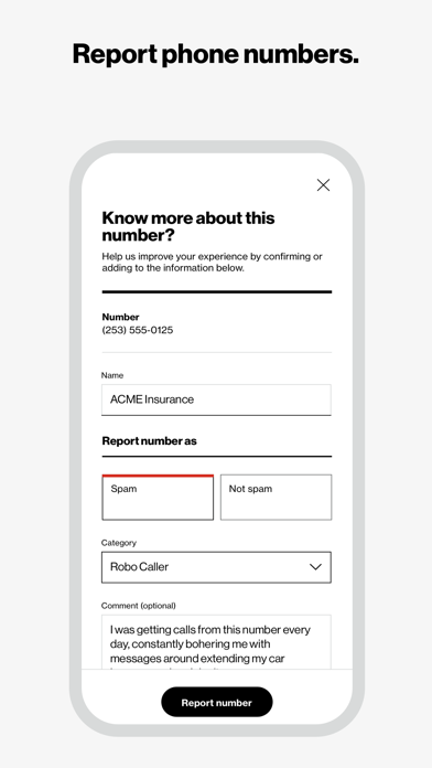 Verizon Caller Name ID screenshot 3