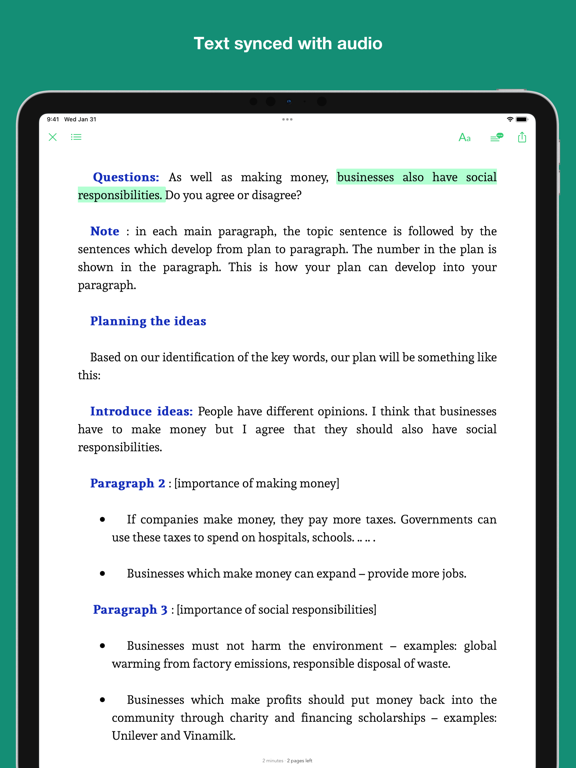 Screenshot #5 pour Model Essays for TOEFL, IELTS