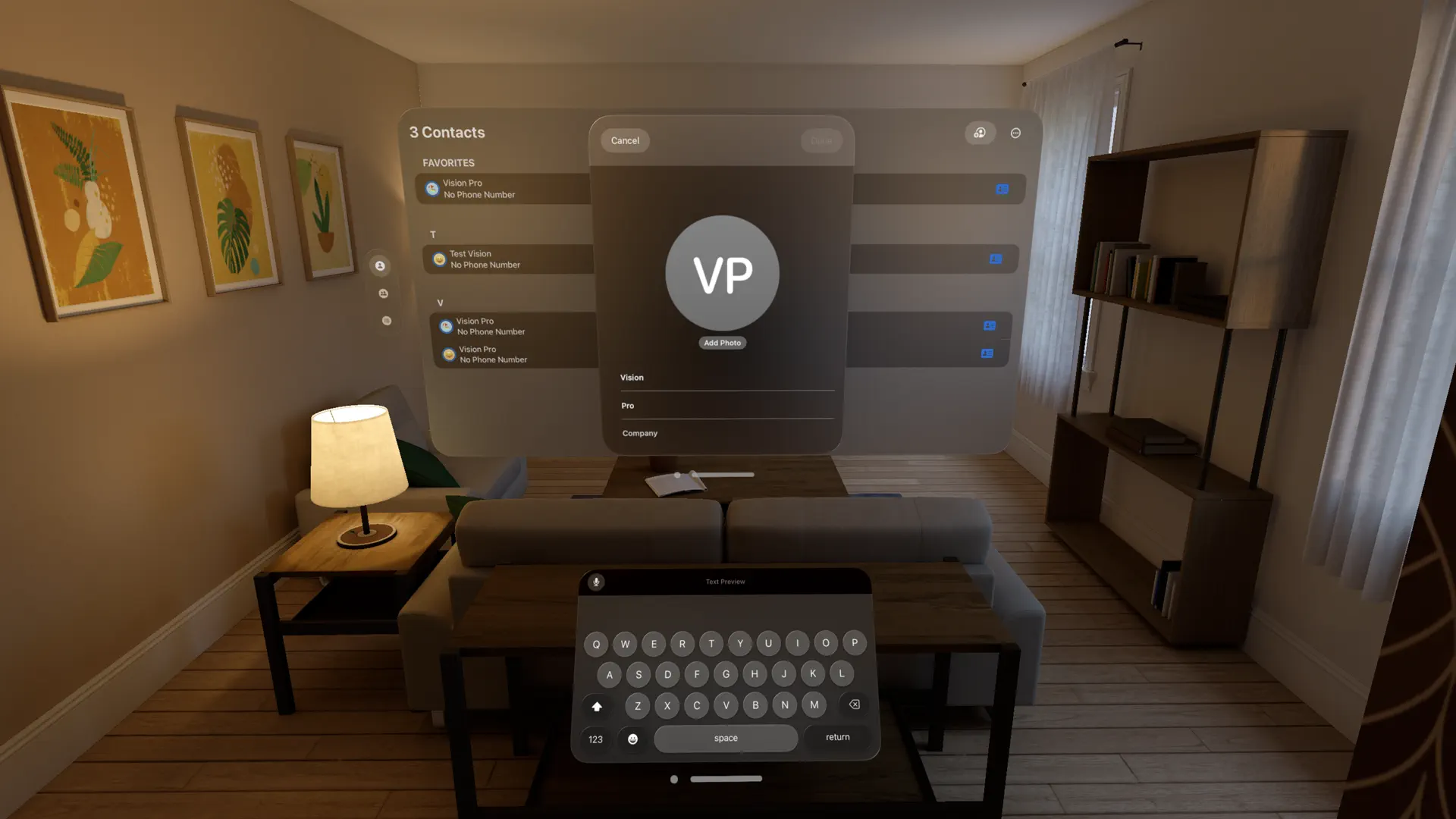 Contact Eclipse screenshot
