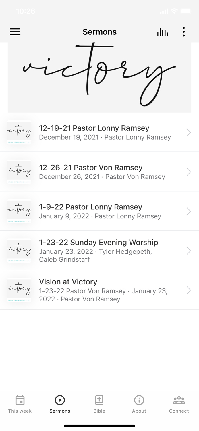 Victory Baptist Denver NC