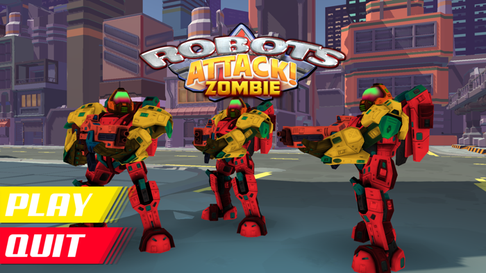 Robots vs Aliens Death Match