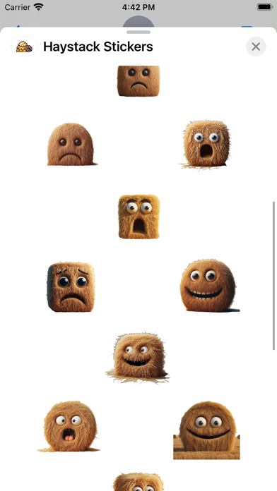 Screenshot #2 pour Haystack Stickers