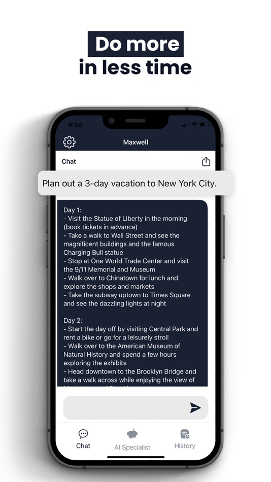 #5. Maxwell - AI Chatbot (iOS) 由: Federer Industries, LLC