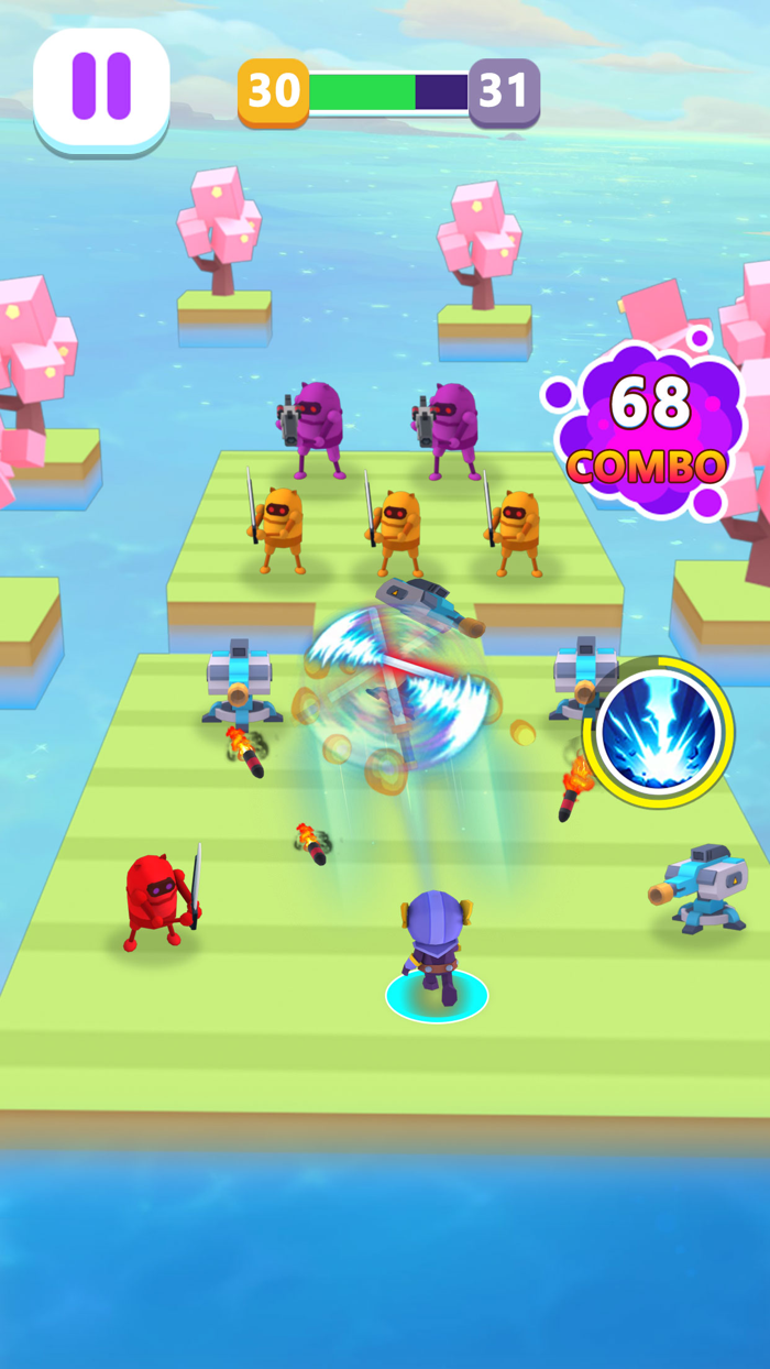 Laser Swordman-One Shot Kill